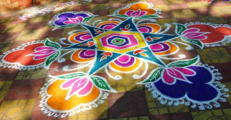 kolam design by kamala corner 7