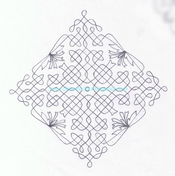 kolam design by priya nanthakumar 9