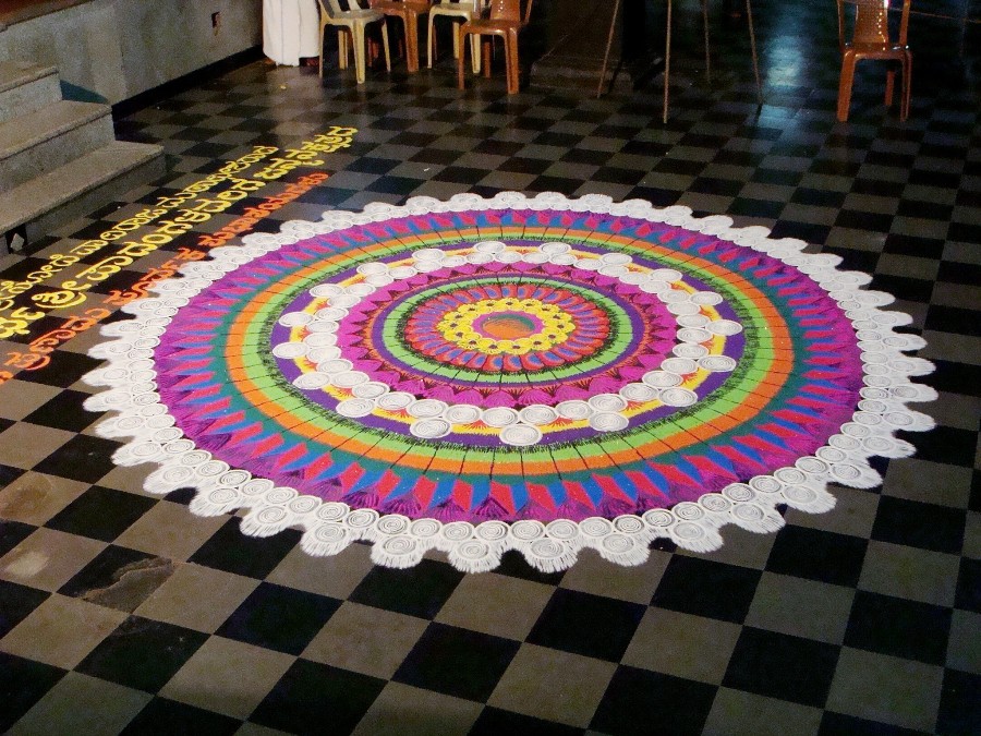 rangoli design by keshav pai 9