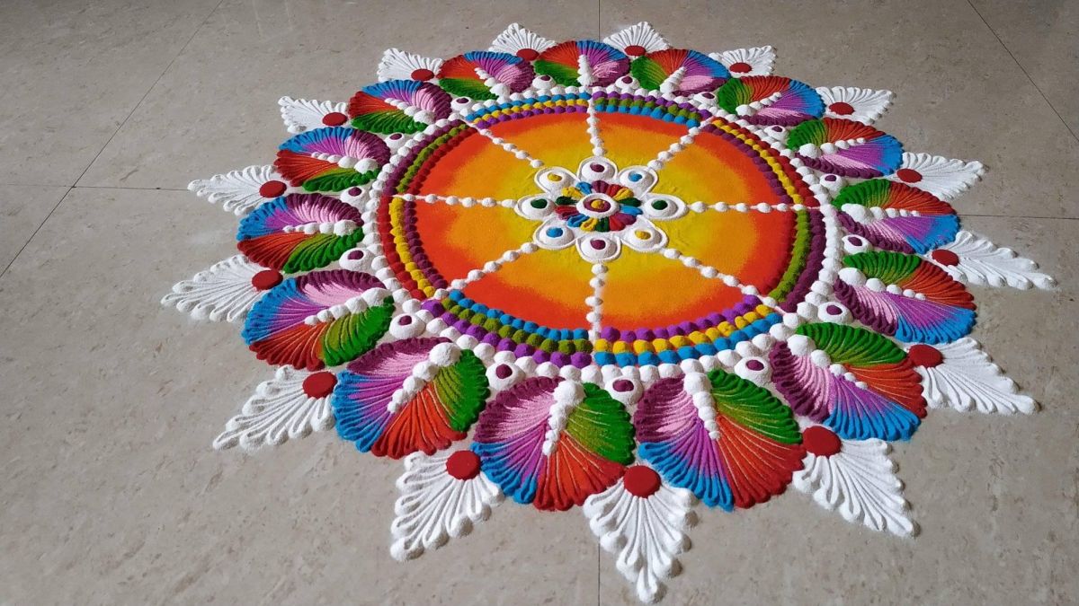 rangoli design mandala ansh