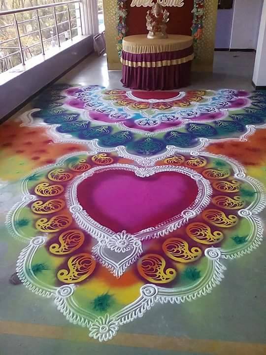 Rangoli design by rohit