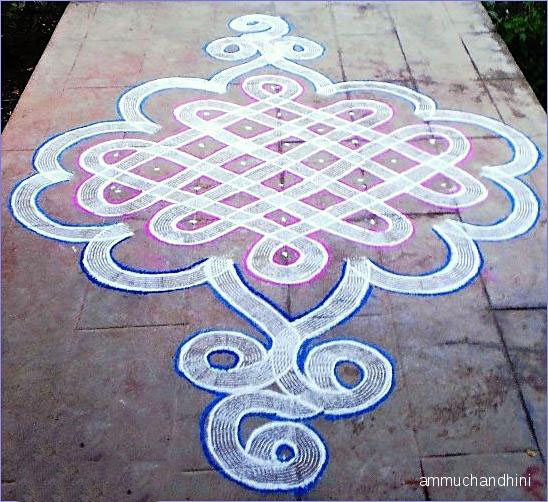 sikku kolam by ammuchandhini 9